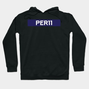 Sergio Perez 11 - Driver Tag #3 Hoodie